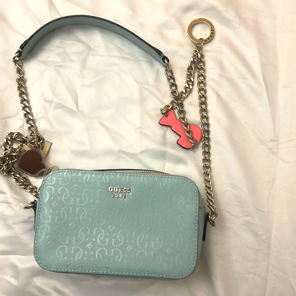 Guess Mint green crossbody bag